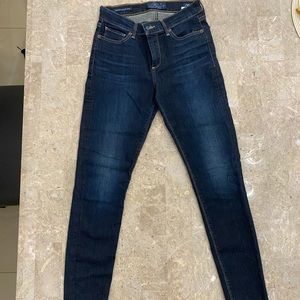 Lucky Brand Dark Denim Size 4/27 Skinny Jeans